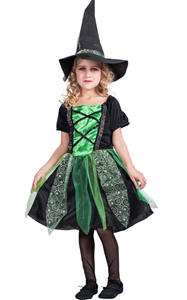 F68146-1 witch costume for girls